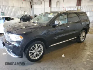2014 Dodge Durango Citadel with VIN 1C4RDJEG0EC375013, listed as a Copart auction lot 44381125 with 214,532 mi miles and Clean Title. Bid and sale history available at DreamBid. Image 1.