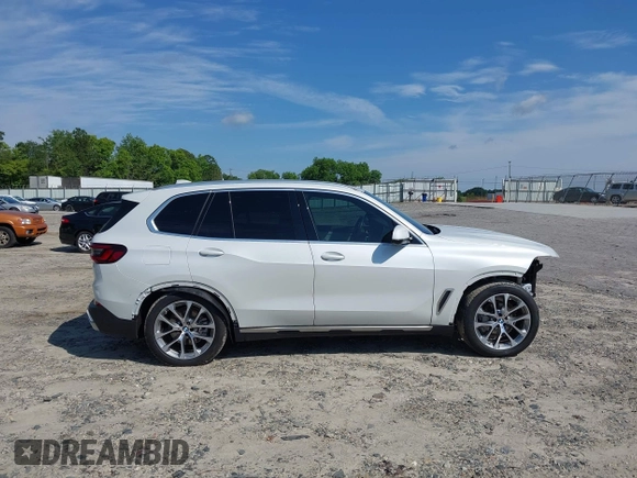 2023 BMW X5 xDrive40i with VIN 5UXCR6C09P9R25706, listed as a IAAI auction lot 42446957 with 34,004 mi miles and . Bid and sale history available at DreamBid. Image 14.