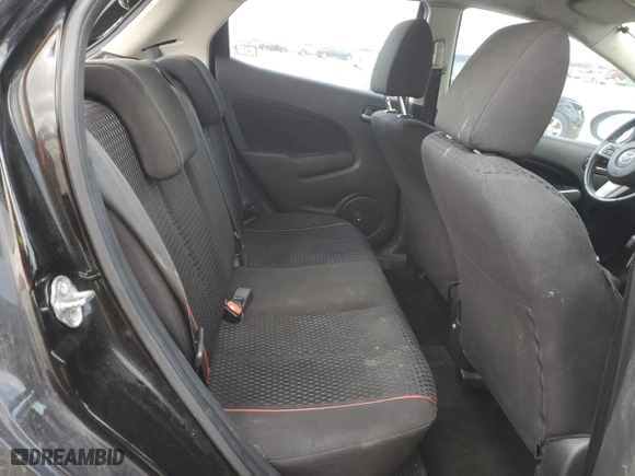 2012 Mazda Mazda2 Touring with VIN JM1DE1LY2C0135317, listed as a Copart auction lot 89382995 with 158,547 mi miles and Salvage Title. Bid and sale history available at carsss.com. Image 11.
