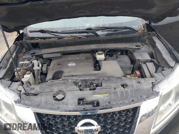 2013 Nissan Pathfinder SV with VIN 5N1AR2MM5DC646315, listed as a IAAI auction lot 41866616 with 150,978 mi miles. Bid and sale history available at carsss.com. Image 10.