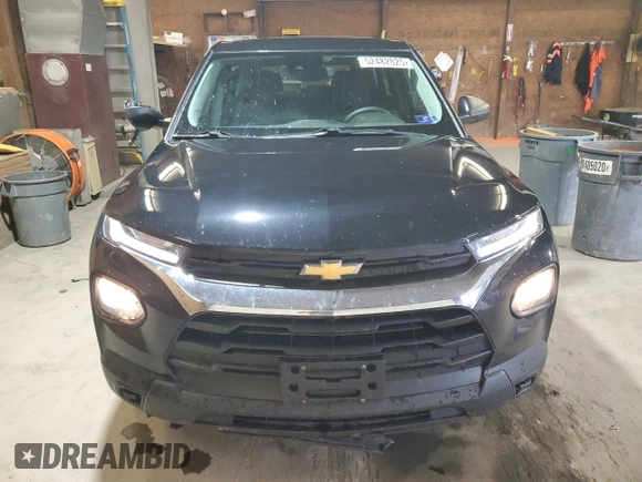 2021 Chevrolet TrailBlazer LS with VIN KL79MNSL9MB153791, listed as a Copart auction lot 52482825 with 127,938 mi miles and Salvage Title. Bid and sale history available at DreamBid. Image 5.