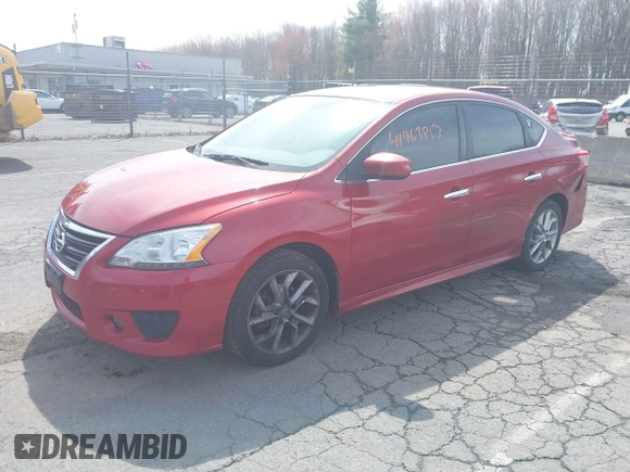 2014 Nissan Sentra SV z VIN 3N1AB7AP6EL645171, wystawiony jako IAAI lot #41963853 z przebiegiem 142 563 mil mil oraz . Historia ofert i sprzedaży dostępna na DreamBid. Obrazek 2.