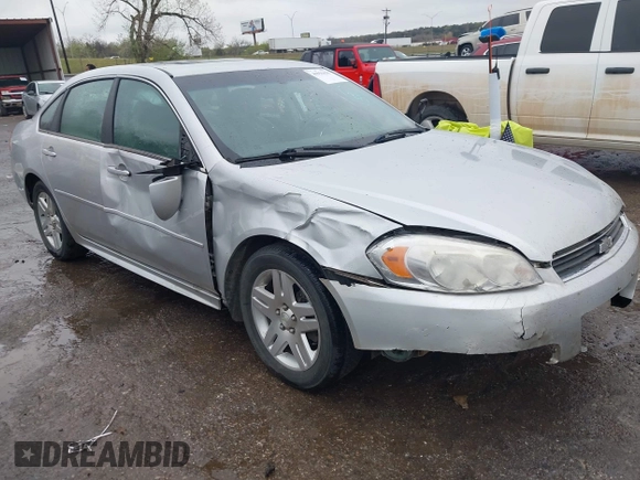 2012 Chevrolet Impala LT Fleet with VIN 2G1WG5E3XC1247517, listed as a IAAI auction lot 41951635 with 184,635 mi miles and . Bid and sale history available at DreamBid. Image 1.