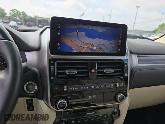 2023 Lexus GX 460 Premium with VIN JTJAM7BX6P5360542, listed as a Copart auction lot 62997565 with 14,893 mi miles and Salvage title. Bid and sale history available at DreamBid. Image 10.