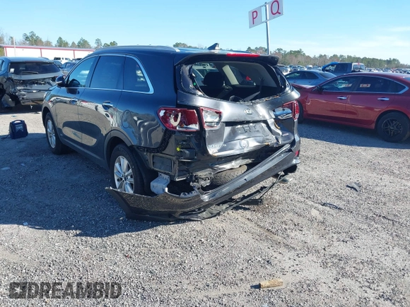 2019 Kia Sorento LX with VIN 5XYPGDA3XKG436510, listed as a IAAI auction lot 41010237 with 123,368 mi miles and . Bid and sale history available at carsss.com. Image 3.