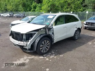 2014 Acura MDX Technology with VIN 5FRYD4H40EB045338, listed as a IAAI auction lot 42369307 with 221,777 mi miles and . Bid and sale history available at DreamBid. Image 2.