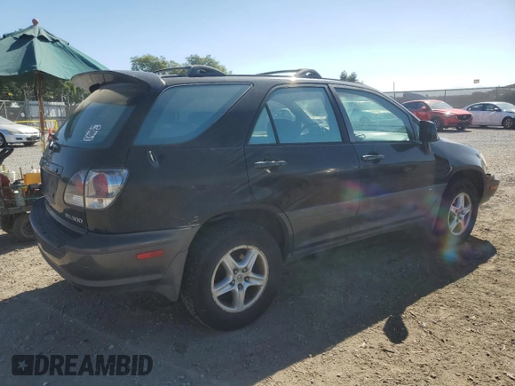 2002 Lexus RX 300 with VIN JTJHF10U820282916, listed as a Copart auction lot 67762054 with 188,965 mi miles and Salvage Title. Bid and sale history available at carsss.com. Image 3.