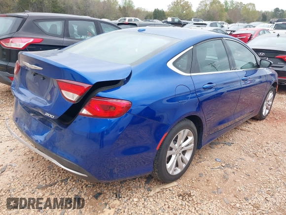 2015 Chrysler 200 Limited with VIN 1C3CCCAB6FN745518, listed as a IAAI auction lot 41941606 with 147,976 mi miles and . Bid and sale history available at DreamBid. Image 4.
