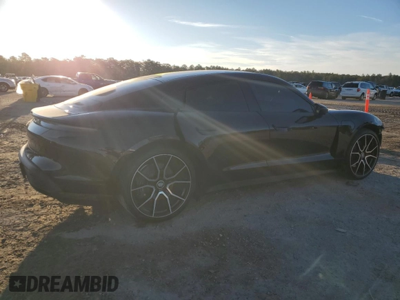 2023 Porsche Taycan with VIN WP0AA2Y10PSA16579, listed as a Copart auction lot 42359635 with 11,981 mi miles and Clean Title. Bid and sale history available at DreamBid. Image 3.