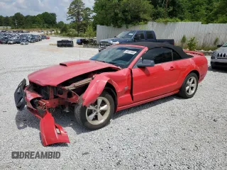 2007 Ford Mustang GT Deluxe with VIN 1ZVHT85H675346717, listed as a Copart auction lot 54911565 with 194,020 mi miles and Salvage title. Bid and sale history available at DreamBid. Image 1.