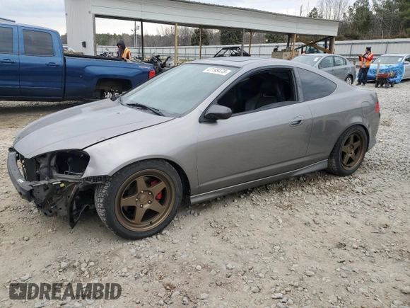 2006 Acura RSX Type-S Leather with VIN JH4DC53036S020336, listed as a Copart auction lot 47198475 with 107,500 mi miles and Salvage Title. Bid and sale history available at carsss.com. Image 1.