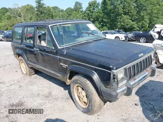 1990 Jeep Cherokee with VIN 1J4FJ38L1LL100497, listed as a IAAI auction lot 37253812 with 214,943 mi miles and . Bid and sale history available at DreamBid. Image 1.
