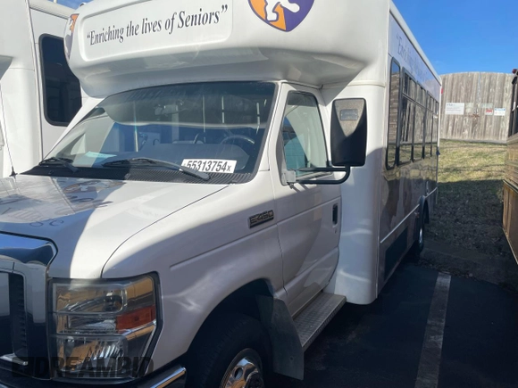 2012 Ford Econoline Cargo with VIN 1FDFE4FS3CDA26905, listed as a Copart auction lot 46358815 with 108,375 mi miles and Clean Title. Bid and sale history available at DreamBid. Image 2.