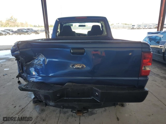 2009 Ford Ranger XL with VIN 1FTYR10D49PA10391, listed as a Copart auction lot 50792185 with 173,083 mi miles and Salvage Title. Bid and sale history available at carsss.com. Image 6.