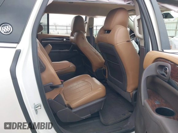 2015 Buick Enclave Leather with VIN 5GAKRBKD9FJ314163, listed as a IAAI auction lot 41743254 with Not Provided miles and . Bid and sale history available at DreamBid. Image 8.