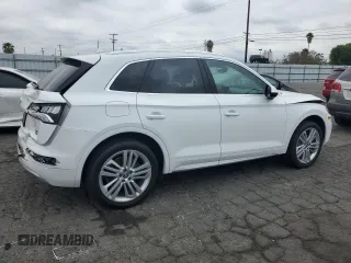 2018 Audi Q5 Premium Plus with VIN WA1BNAFY2J2173452, listed as a Copart auction lot 52898795 with 66,840 mi miles and Salvage Title. Bid and sale history available at carsss.com. Image 3.