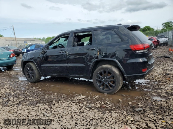 2017 Jeep Grand Cherokee Altitude z VIN 1C4RJFAG4HC863011, wystawiony jako Copart lot #55842965 z przebiegiem Nie podano mil oraz Szkody całkowita. Historia ofert i sprzedaży dostępna na DreamBid. Obrazek 2.