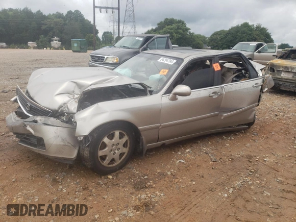 2002 Acura RL with VIN JH4KA96502C004661, listed as a Copart auction lot 64204784 with 0 mi miles and Salvage Title. Bid and sale history available at carsss.com. Image 1.