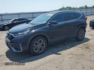 2020 Honda CR-V EX with VIN 7FARW2H51LE015571, listed as a Copart auction lot 63801425 with 92,373 mi miles and Salvage title. Bid and sale history available at DreamBid. Image 1.