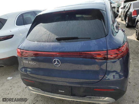 2023 Mercedes-Benz EQS with VIN 4JGDM2DBXPA023590, listed as a Copart auction lot 76803954 with NaN miles and Non Repairable. Bid and sale history available at carsss.com. Image 6.