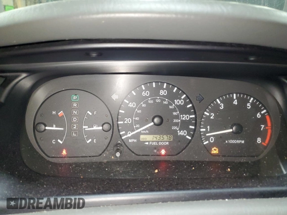 2001 Toyota Camry CE with VIN 4T1BG22K11U056470, listed as a Copart auction lot 53506575 with 143,578 mi miles and Clean Title. Bid and sale history available at carsss.com. Image 9.
