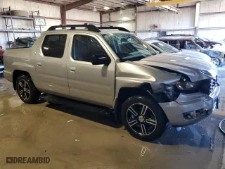 2013 Honda Ridgeline Sport with VIN 5FPYK1F73DB011466, listed as a Copart auction lot 47089965 with 129,731 mi miles and Salvage Title. Bid and sale history available at carsss.com. Image 4.