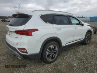 2019 Hyundai Santa Fe Ultimate with VIN 5NMS5CAA1KH073559, listed as a Copart auction lot 46430165 with 0 mi miles and Salvage Title. Bid and sale history available at carsss.com. Image 3.