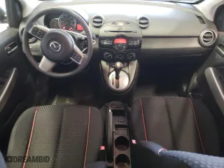 2012 Mazda Mazda2 Touring with VIN JM1DE1LY0C0147434, listed as a Copart auction lot 70712464 with 72,246 mi miles and Salvage Title. Bid and sale history available at carsss.com. Image 8.