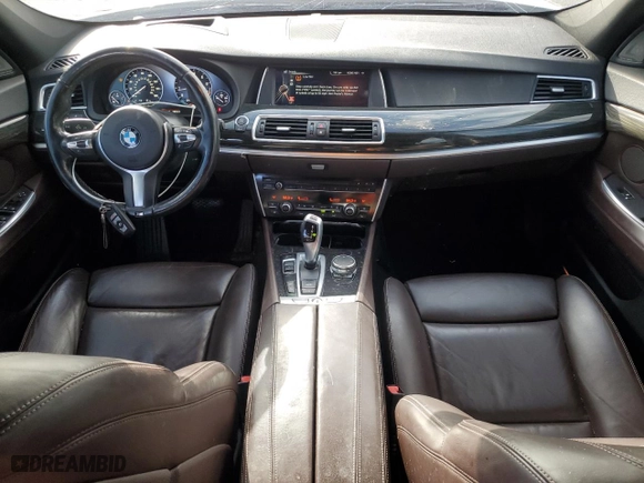 2015 BMW 5 Series Gran Turismo 535i xDrive with VIN WBA5M4C5XFD184080, listed as a Copart auction lot 81336164 with 104,167 mi miles and Salvage Title. Bid and sale history available at carsss.com. Image 8.