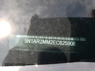 2014 Nissan Pathfinder S z VIN 5N1AR2MM2EC625908, wystawiony jako Copart lot #53003775 z przebiegiem 154 891 mil mil oraz Szkoda całkowita • Salvage title. Historia ofert i sprzedaży dostępna na DreamBid. Obrazek 13.