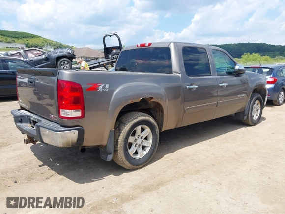 2012 GMC Sierra 1500 SLT with VIN 3GTP2WE71CG189114, listed as a IAAI auction lot 42661045 with 194,328 mi miles and . Bid and sale history available at DreamBid. Image 4.