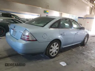 2008 Ford Taurus Limited with VIN 1FAHP25W68G103455, listed as a Copart auction lot 81032544 with 93,758 mi miles and Salvage Title. Bid and sale history available at carsss.com. Image 3.