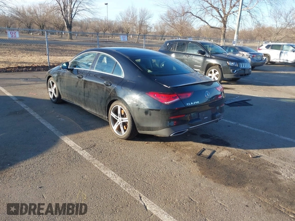 2020 Mercedes-Benz CLA 250 z VIN WDD5J4HB7LN043165, wystawiony jako IAAI lot #41586848 z przebiegiem 78 633 mil mil oraz . Historia ofert i sprzedaży dostępna na DreamBid. Obrazek 3.