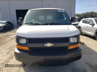 2008 Chevrolet Express Cargo Van with VIN 1GCGG25C581108063, listed as a Copart auction lot 44993455 with 463,245 mi miles and Clean Title. Bid and sale history available at carsss.com. Image 5.