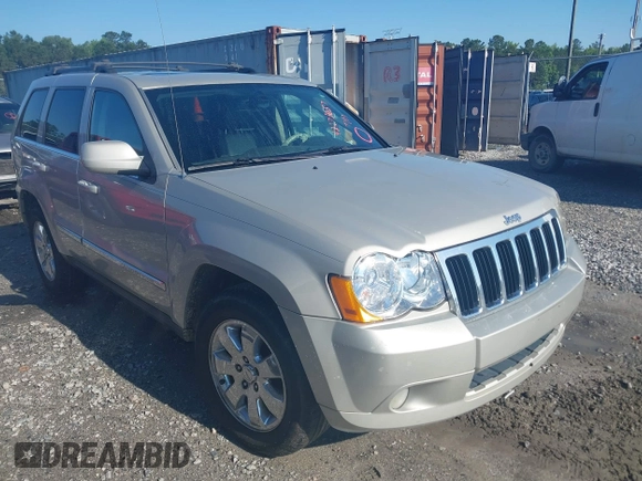 2008 Jeep Grand Cherokee Limited z VIN 1J8HS58208C106077, wystawiony jako IAAI lot #42273057 z przebiegiem 386 866 mil mil oraz . Historia ofert i sprzedaży dostępna na DreamBid. Obrazek 1.