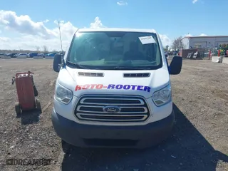 2015 Ford Transit Cargo Van with VIN 1FTNR1ZM1FKA46909, listed as a IAAI auction lot 42092389 with 216,806 mi miles. Bid and sale history available at carsss.com. Image 12.