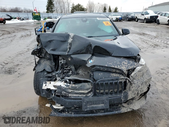 2021 BMW 2 Series 228i xDrive with VIN WBA73AK01M7J34180, listed as a Copart auction lot 46400955 with Not provided miles and Salvage title. Bid and sale history available at DreamBid. Image 5.