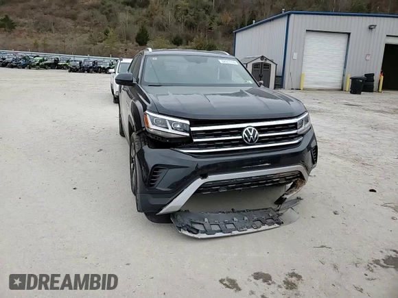 2023 Volkswagen Atlas SE with VIN 1V2LC2CA4PC227994, listed as a Copart auction lot 82517774 with 22,375 mi miles and Salvage title. Bid and sale history available at DreamBid. Image 12.