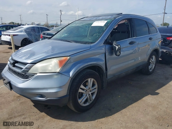 2010 Honda CR-V EX with VIN 5J6RE3H58AL012868, listed as a IAAI auction lot 41820020 with 195,171 mi miles. Bid and sale history available at carsss.com. Image 2.