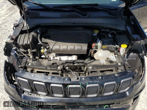 2022 Jeep Compass High Altitude with VIN 3C4NJDCB2NT122828, listed as a Copart auction lot 58183135 with 35,522 mi miles and Salvage title. Bid and sale history available at DreamBid. Image 12.