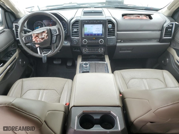 2021 Ford Expedition Max Limited with VIN 1FMJK1KT9MEA76543, listed as a Copart auction lot 53012404 with 35,489 mi miles and Salvage Title. Bid and sale history available at carsss.com. Image 8.