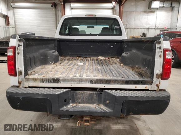 2008 Ford Super Duty F-250 SRW XL with VIN 1FTNX20508ED63857, listed as a Copart auction lot 82225554 with Not Provided miles and Non Repairable. Bid and sale history available at carsss.com. Image 6.
