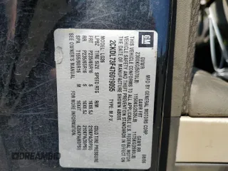 2007 Pontiac Torrent with VIN 2CKDL73F476019095, listed as a Copart auction lot 49854685 with 0 mi miles and Salvage Title. Bid and sale history available at carsss.com. Image 12.