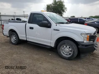2020 Ford F-150 XL with VIN 1FTMF1C58LKE10017, listed as a Copart auction lot 56325195 with 51,084 mi miles and Salvage title. Bid and sale history available at DreamBid. Image 4.