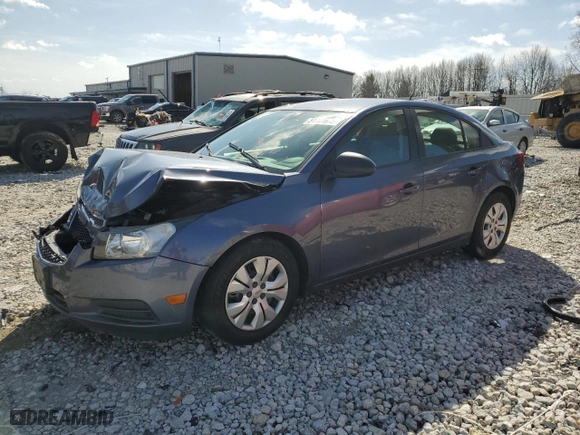 2013 Chevrolet Cruze LS with VIN 1G1PA5SH7D7265001, listed as a Copart auction lot 51701675 with 0 mi miles and Clean Title. Bid and sale history available at carsss.com. Image 1.