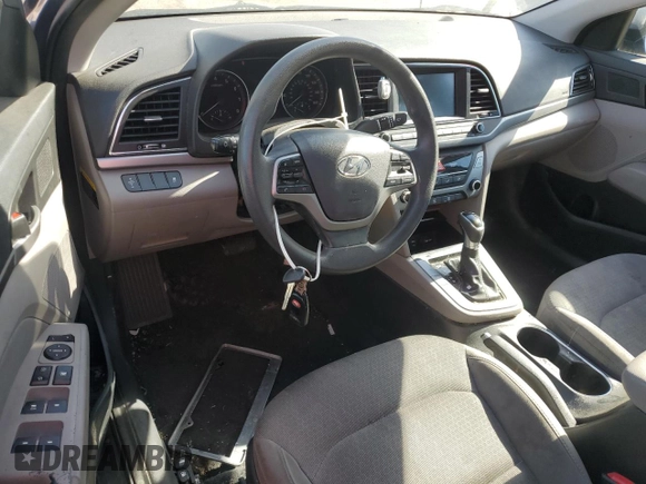 2017 Hyundai Elantra Limited z VIN 5NPD84LF9HH001602, wystawiony jako Copart lot #58600725 z przebiegiem 110 758 mil mil oraz Szkoda całkowita • Salvage title. Historia ofert i sprzedaży dostępna na DreamBid. Obrazek 8.