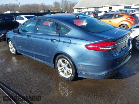 2018 Ford Fusion Hybrid SE with VIN 3FA6P0LU8JR229795, listed as a IAAI auction lot 41522818 with 115,420 mi miles. Bid and sale history available at carsss.com. Image 3.