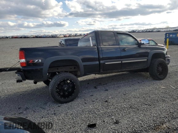 2006 Chevrolet Silverado 1500 LT2 with VIN 1GCEK19B06Z202125, listed as a Copart auction lot 50060875 with Not Provided miles and Salvage Title. Bid and sale history available at DreamBid. Image 3.