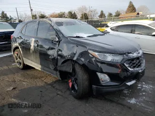 2019 Chevrolet Equinox LT with VIN 2GNAXVEX5K6145751, listed as a Copart auction lot 45759235 with 72,590 mi miles and Salvage Title. Bid and sale history available at carsss.com. Image 4.