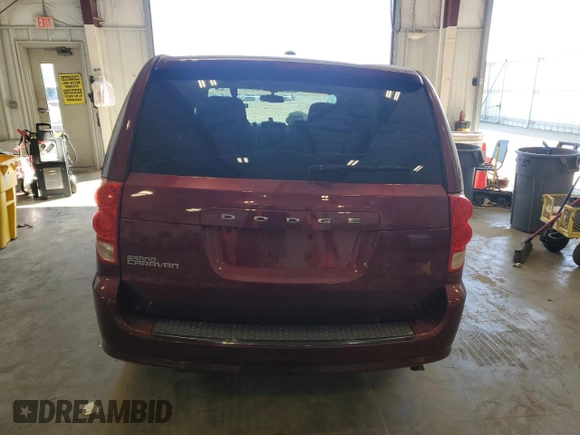 2017 Dodge Grand Caravan SE with VIN 2C4RDGBG3HR602181, listed as a Copart auction lot 52139305 with 91,172 mi miles and Non Repairable. Bid and sale history available at DreamBid. Image 6.